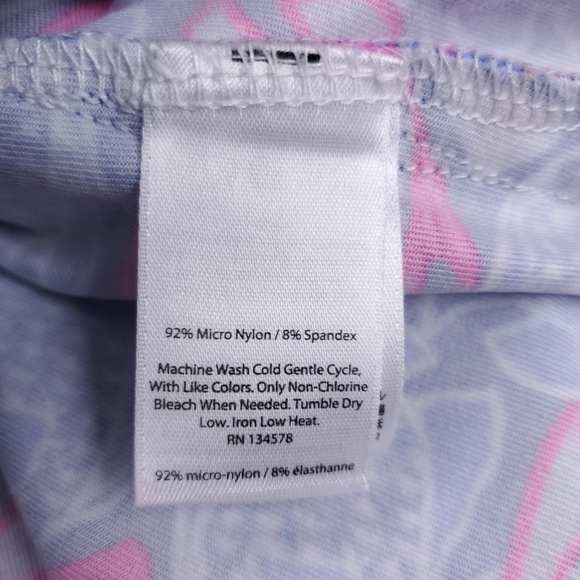 New Vineyard Vines Blue Fish Micro Nylon Dress M - Picture 6 of 12